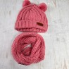 Gorro y cuello de bebé tejido CARILO