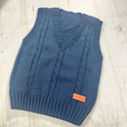 Chaleco tejido bebe Basil