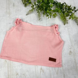 Remera top lino ALBA