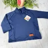 Remera malla  UV+F50 lisa niños