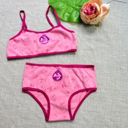 Conjunto juvenil bombacha +corpiño