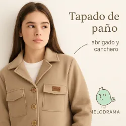 Tapado paño niña MIRIAM