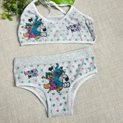 Conjunto juvenil bombacha +corpiño