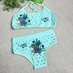 Conjunto juvenil bombacha +corpiño