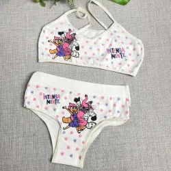 Conjunto juvenil bombacha +corpiño