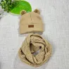 Gorro y cuello de bebé tejido CARILO
