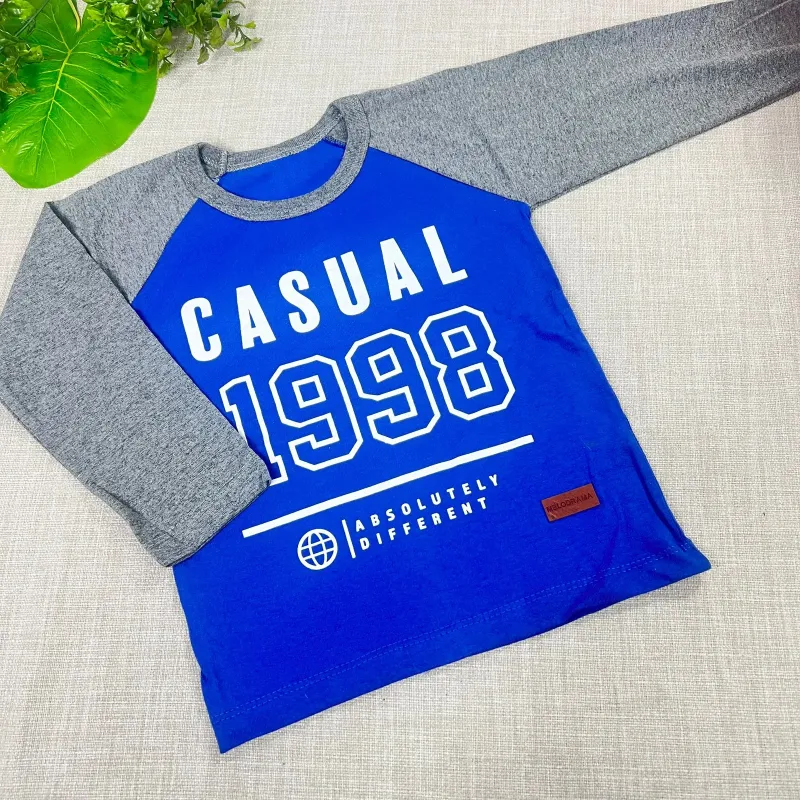 Remera niños mangas largas ZUMAR