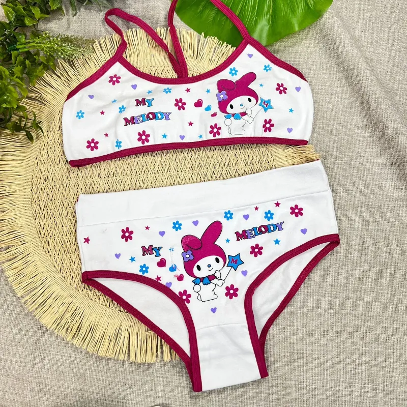 Conjunto juvenil bombacha +corpiño